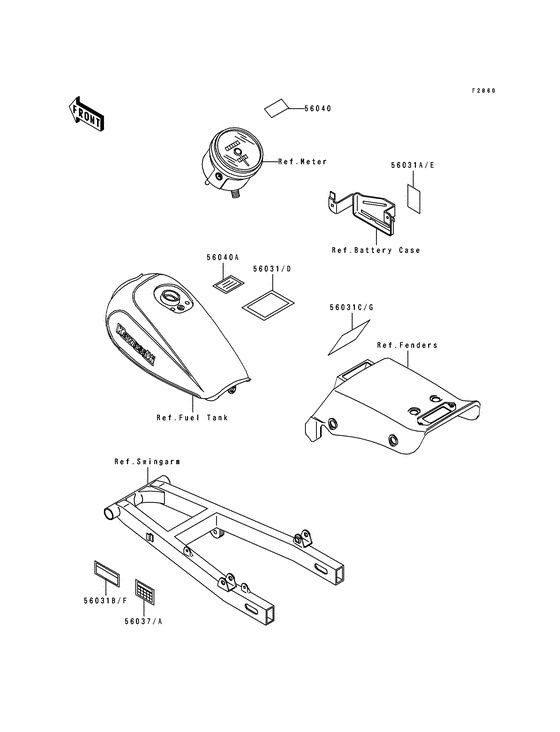 EL250 Наклейки