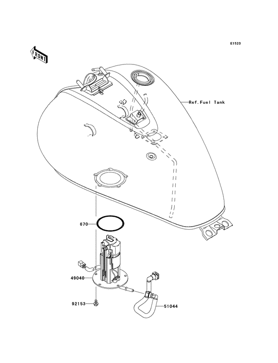 VN900 Топливный насос
