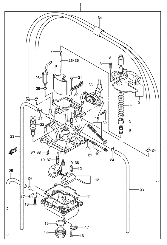 Carburetor assy