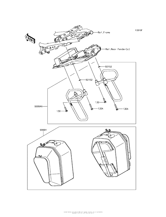 ER650 Accessory (Pannier)