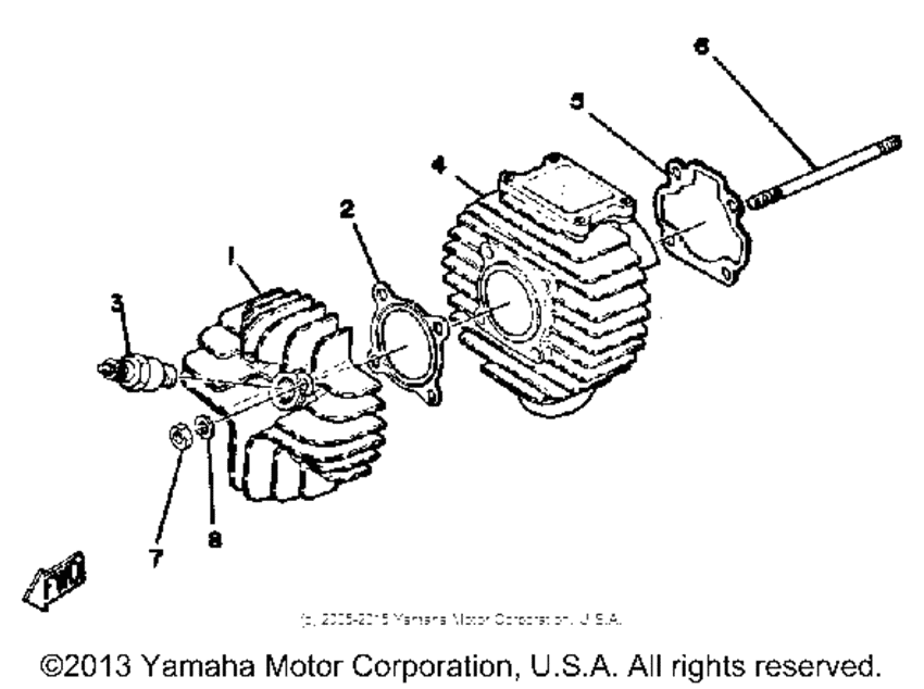 Cylinder head - cylinder
