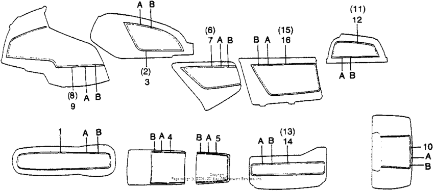 GL1100A Gl1100a stripe