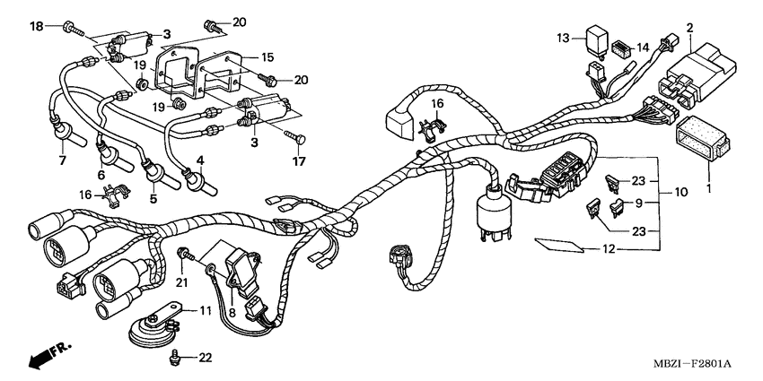 Harness wire