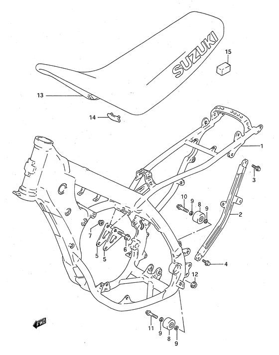 Frame - seat