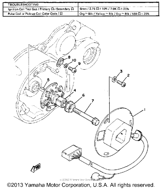XS750F Pulser - governor