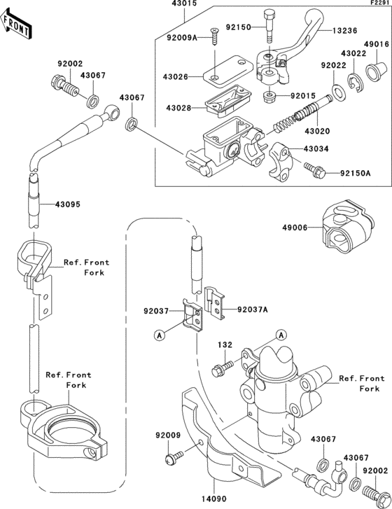  Главный тормозной цилиндр