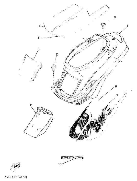 Side cover / oil tank