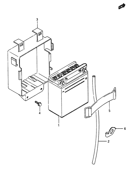 RG250 Аккумулятор
