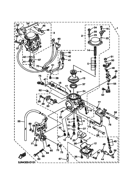 Carburetor assy