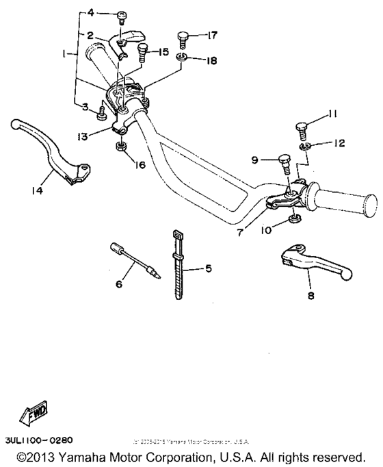 Handle switch - lever