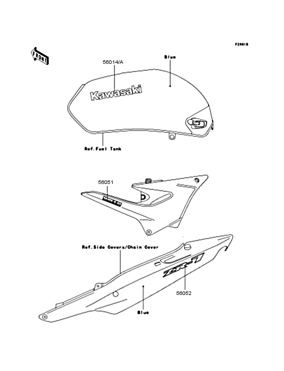 ZR750 Наклейки