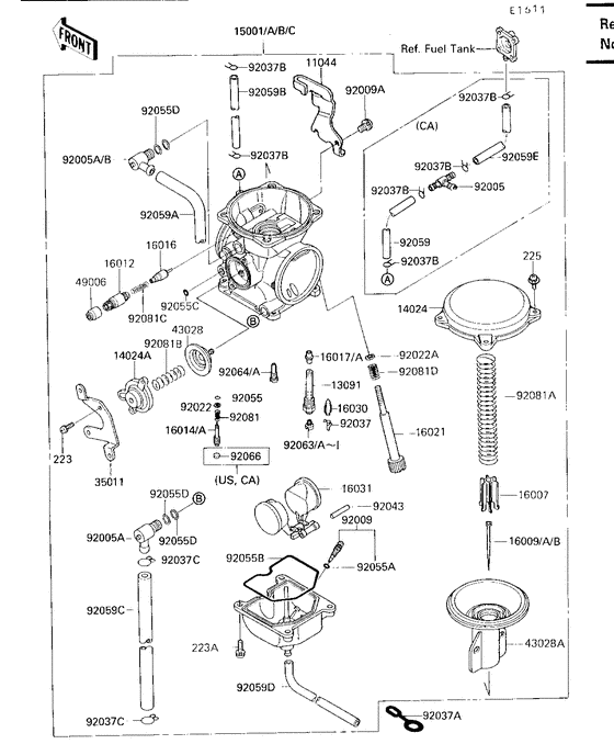 Carburetor assy