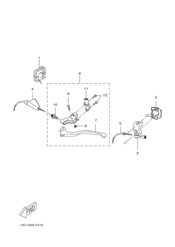 Handle switch & lever