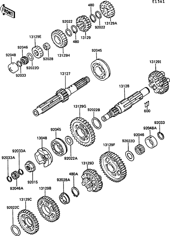 ZG1000 Трансмиссия