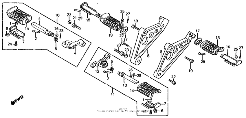 Footpegs