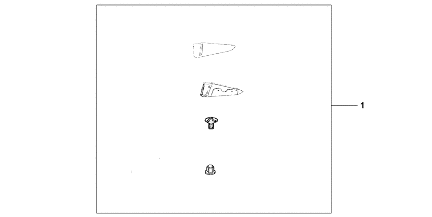 ST1100 Mirror deflec kit