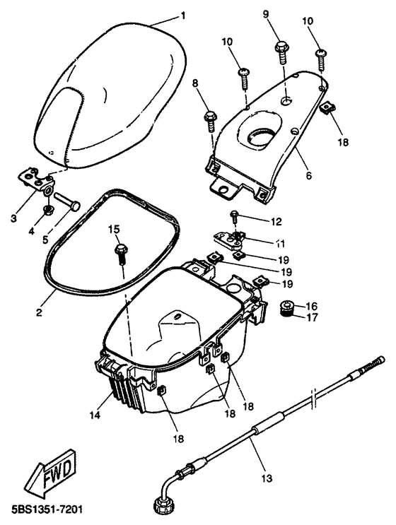 YQ50 Sitz trager
