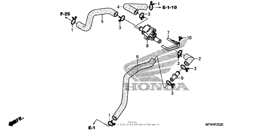 VT1300CS (ABS) Воздушный регулирующий клапан