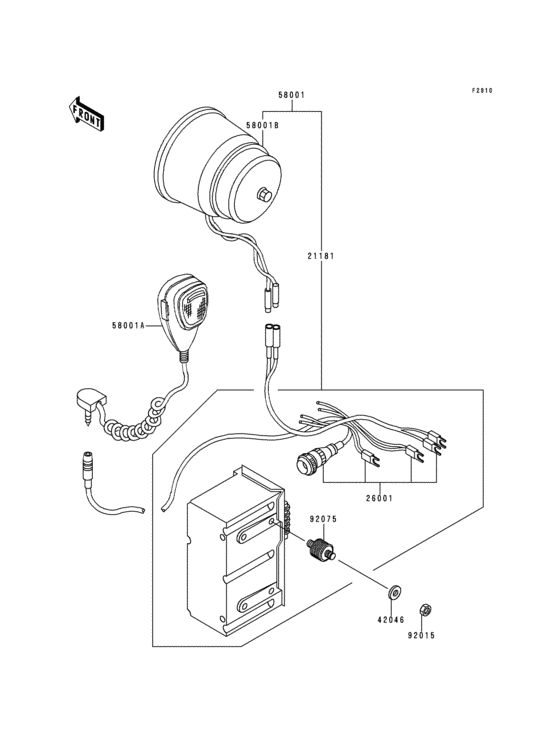 KZ1000 Дополнительные акссесуары