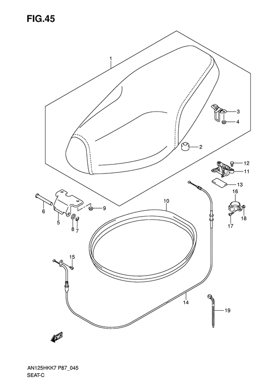 AN125 Пружина