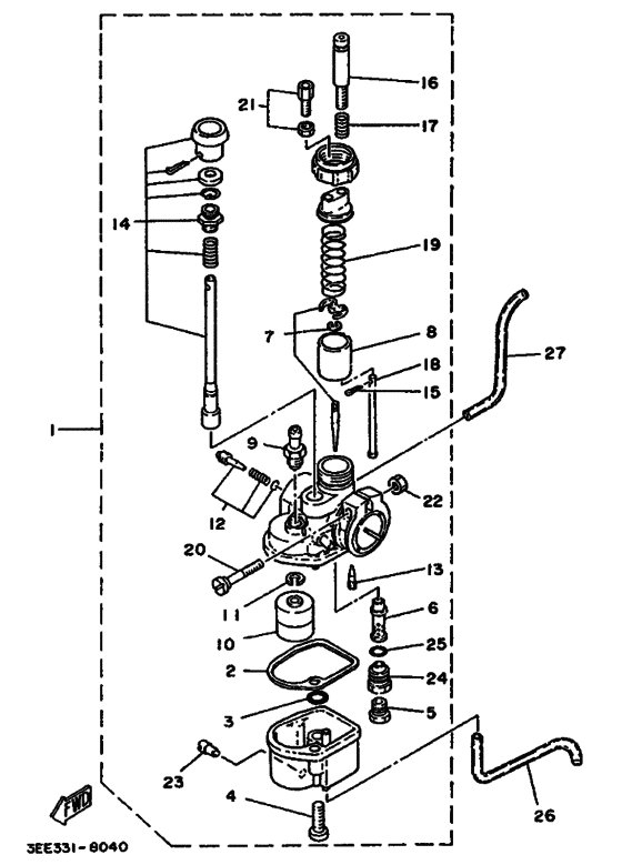 Carburetor assy