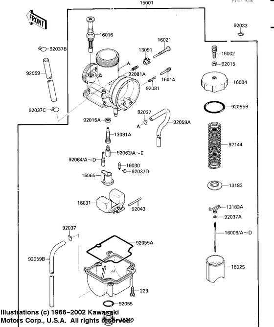 Carburetor assy