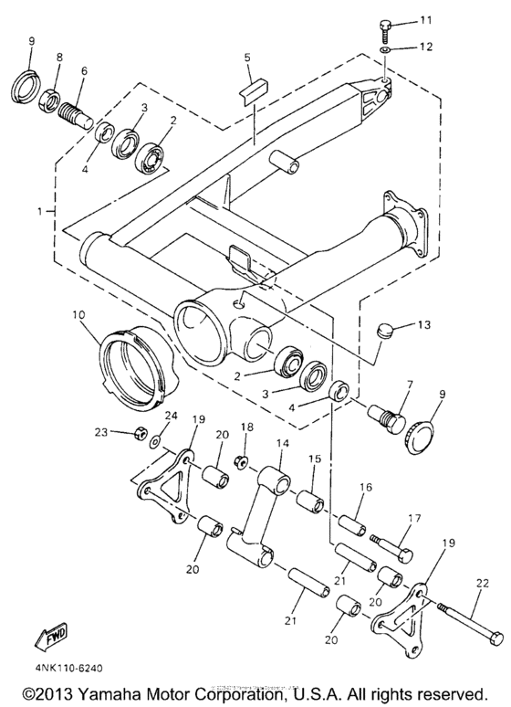 XVZ13AH Бугель