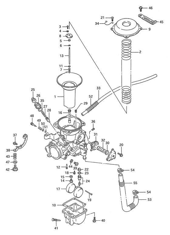 Carburetor assy