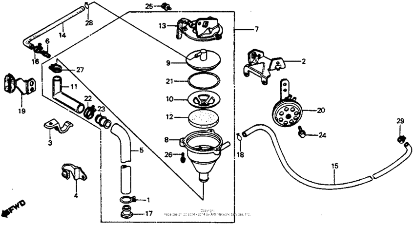 Breather separator