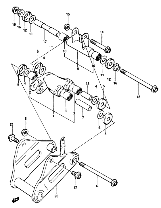 Cushion lever
