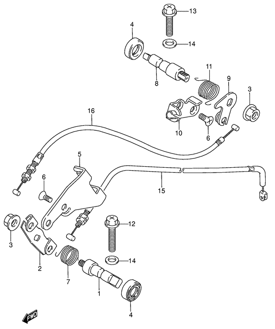 Decomp shaft
