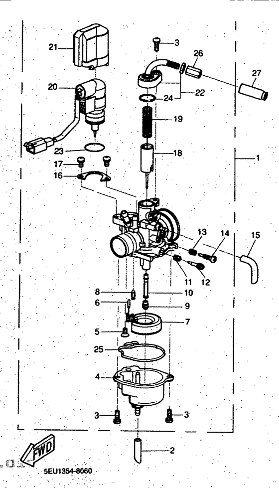 YH50 Карбюратор
