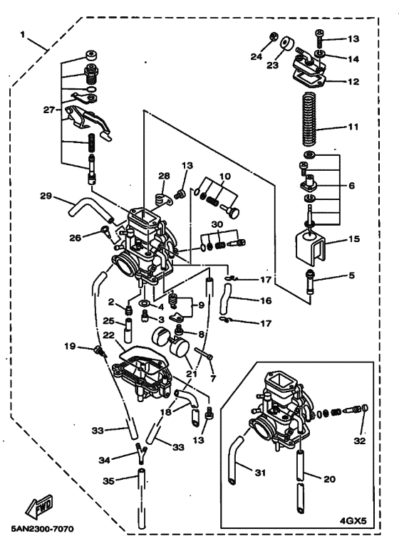 Carburetor assy
