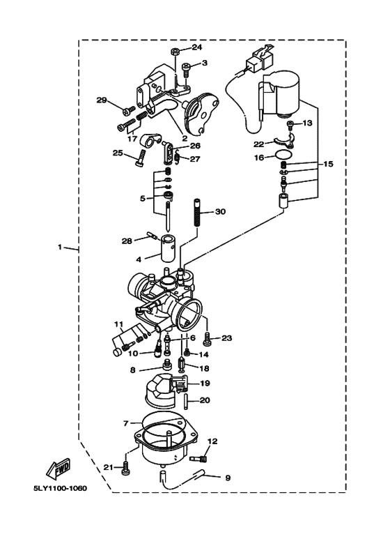 Carburetor assy