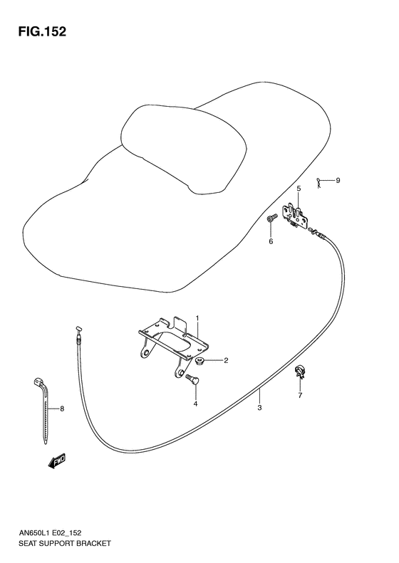 Seat support bracket