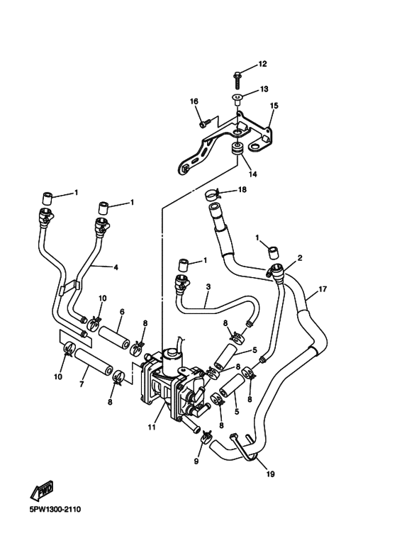 YZF-R1 Система впуска воздуха