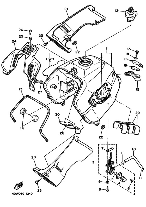 Fuel tank assy