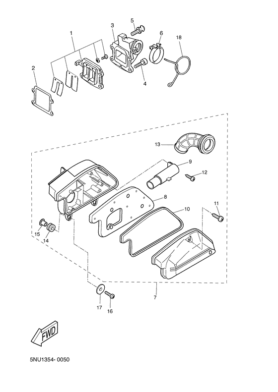 CW50L Впускная система
