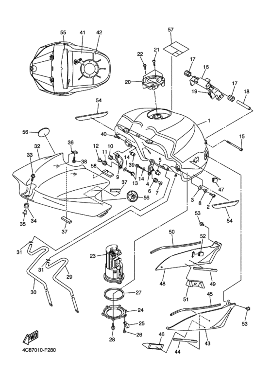 Fuel tank assy
