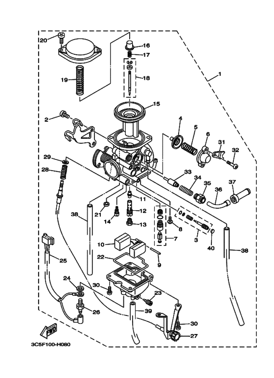Carburetor assy