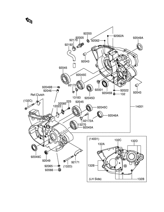 Картер двигателя