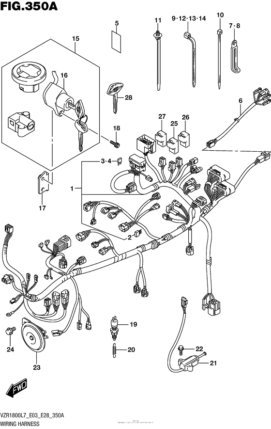 Wiring Harness (Vzr1800L7 E28)