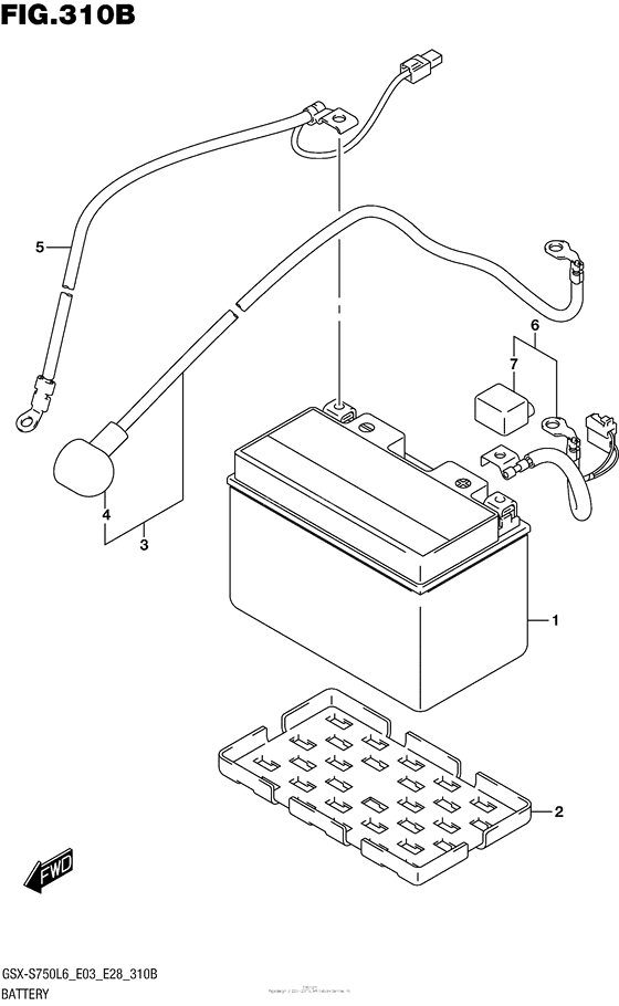 Battery (Gsx-S750Al6 E28)