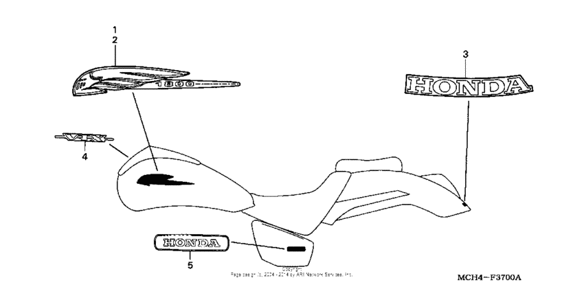 VTX1800C Emblem + mark (vtx1800c)