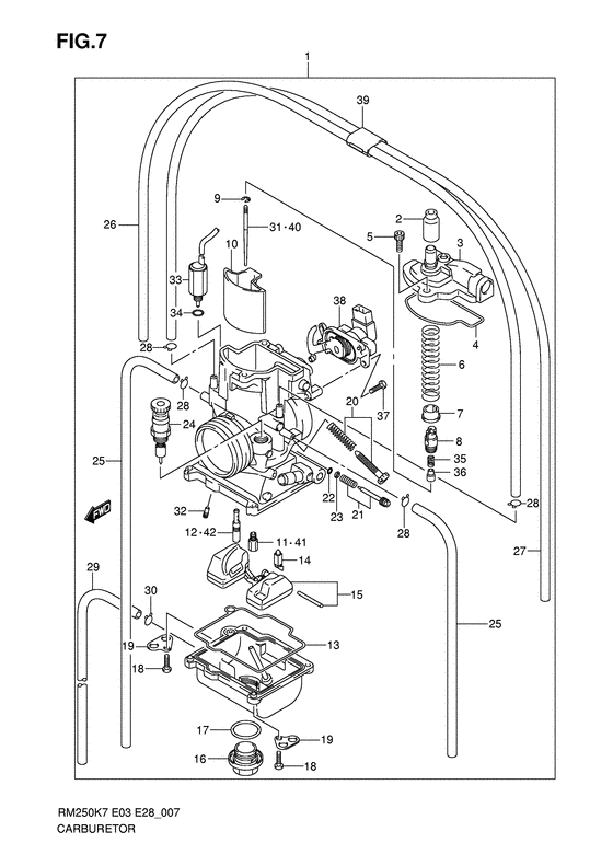 Carburetor assy