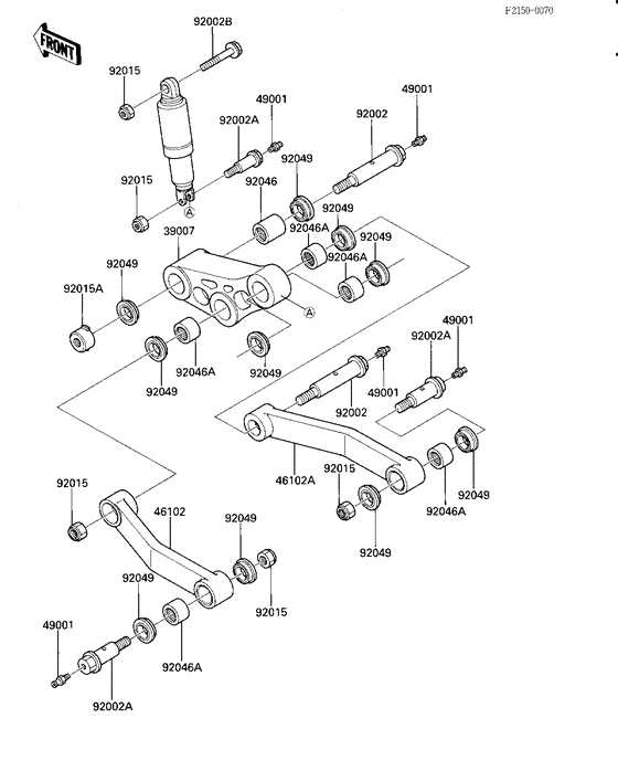 ZG1000 Задняя подвеска