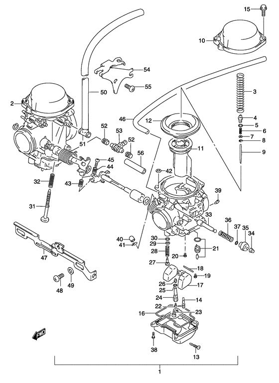 Carburetor assy