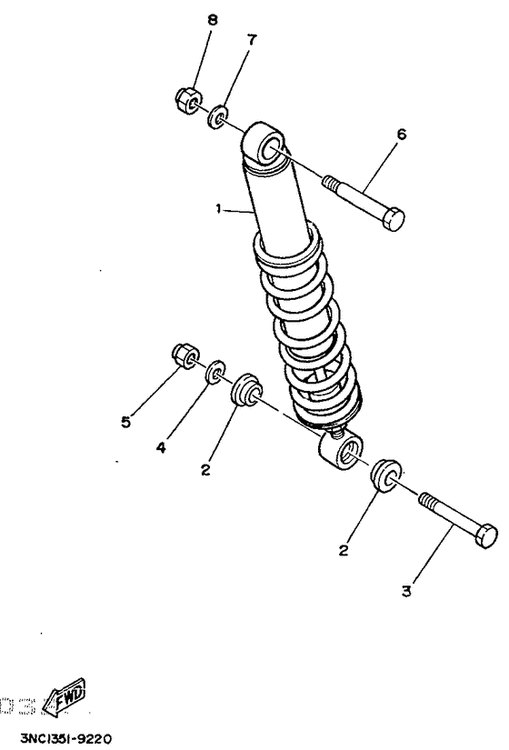  Rear arm. suspension
