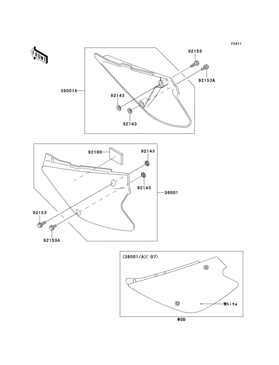  Боковые обтекатели