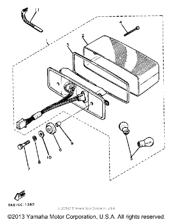 XV920RJ Фонарь